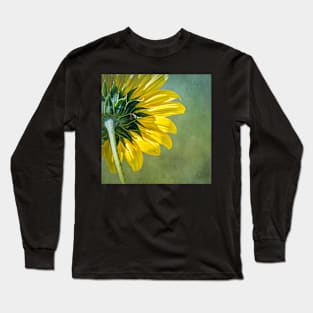 Sunny Backside of Prairie Sunflower by Debra Martz Long Sleeve T-Shirt